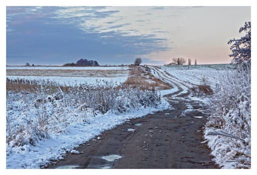 Winter in Ostrzeszow