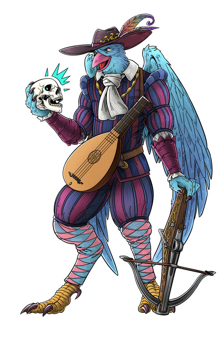 Bard Raton Bard (commission) by IwanMankowski on DeviantArt