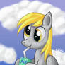 Derpy with juice box