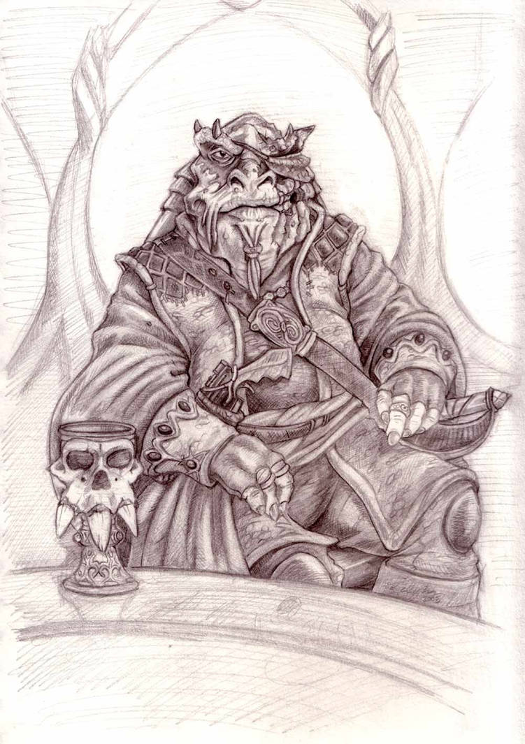 Gungan Pirate Captain by StuCunningham on DeviantArt
