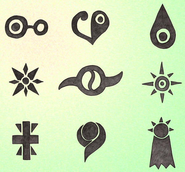 Какой знак можно нарисовать. Простые символы. Знаки из Наруто. Легко символ. Символы из Наруто.