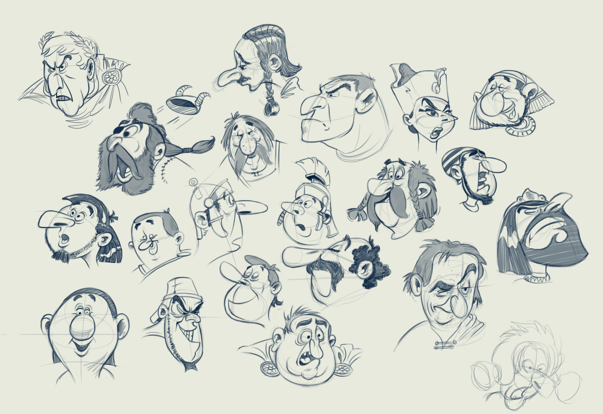 cartoon face study from asterix comic by yogipal117 on DeviantArt cartoon face study from asterix comic by yogipal117 on DeviantArt