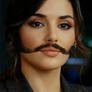 Stylish Mostache woman