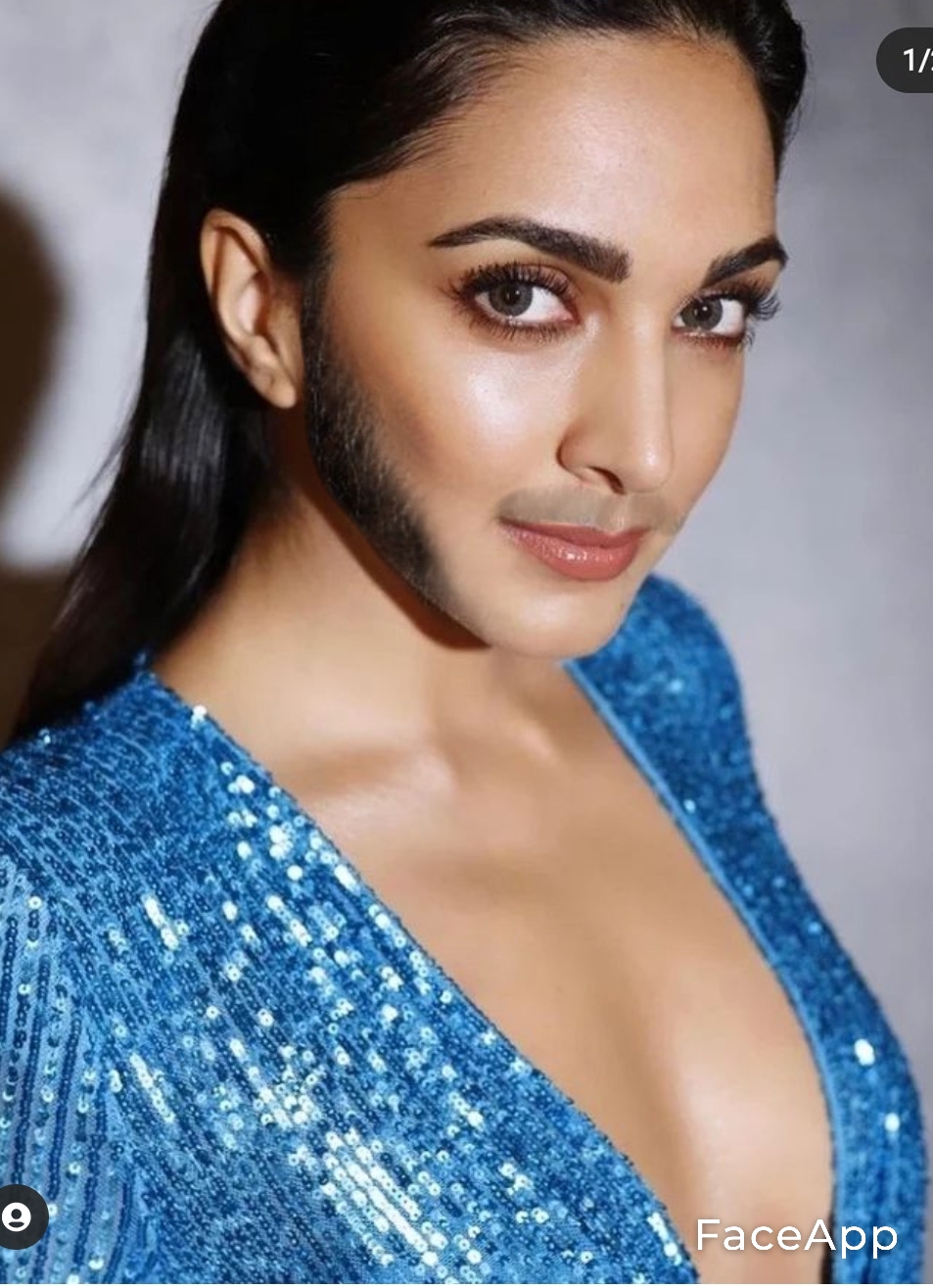 Kiara Advani with facial hairs by bananashake1997 on DeviantArt Kiara Advani with facial hairs by bananashake1997 on DeviantArt