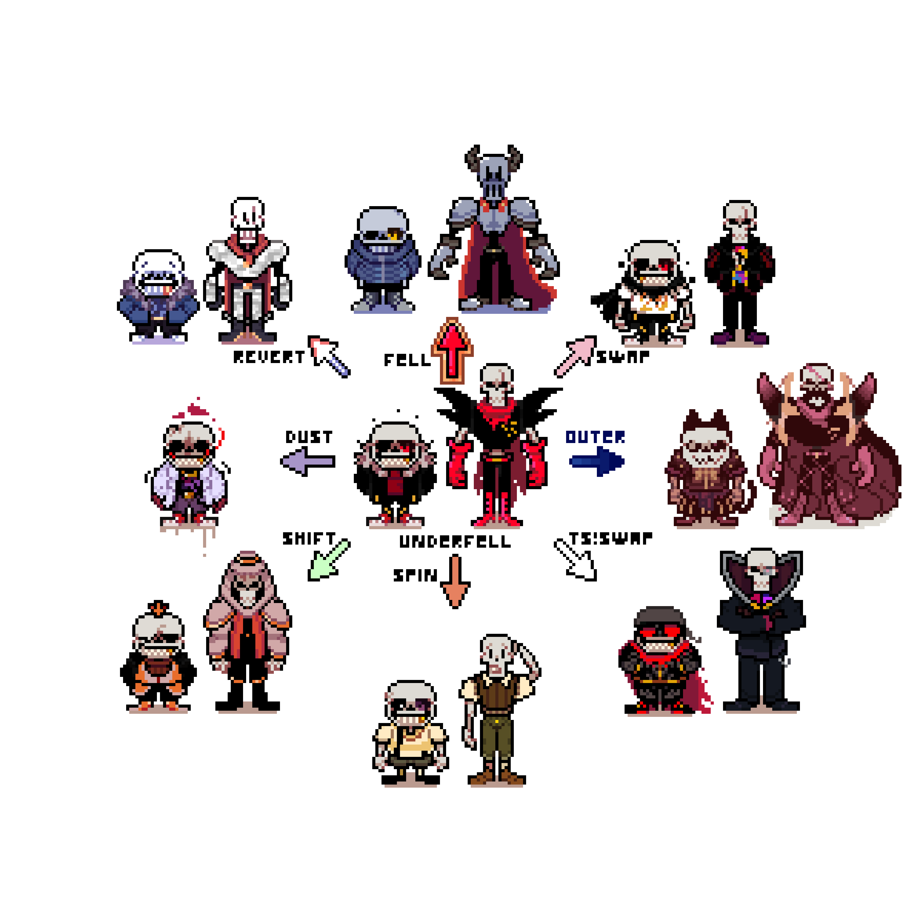 Underfell chart by Lobream on DeviantArt