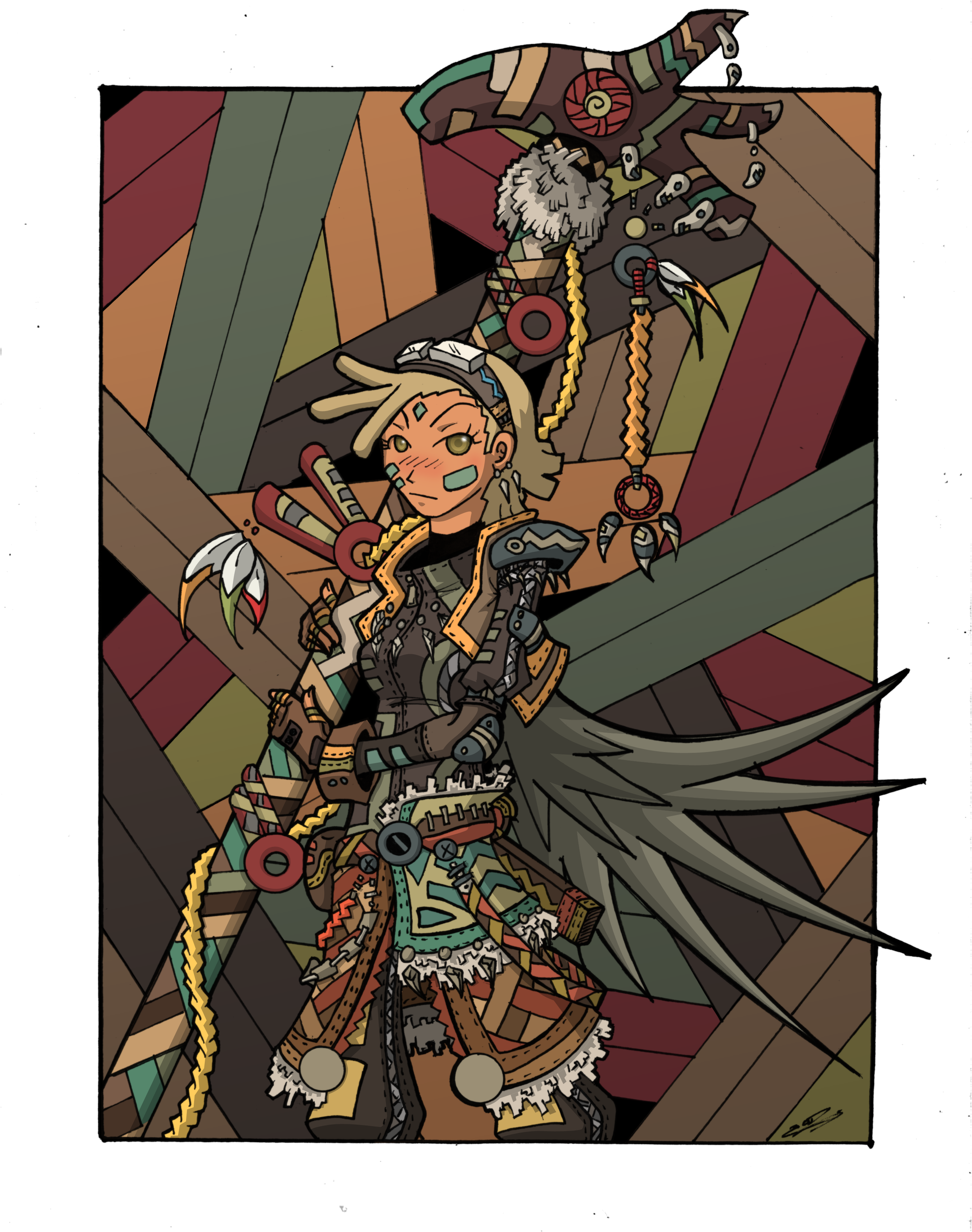 Tribal Sorceress Color