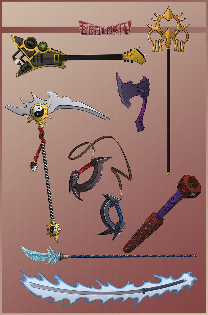 Tenkaiser Weapon Tentokai - Armas especiales 1 by Genso-x on DeviantArt
