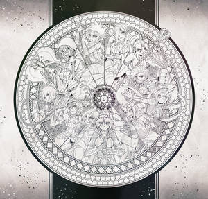 Dungeons and Dragons Party - Commission