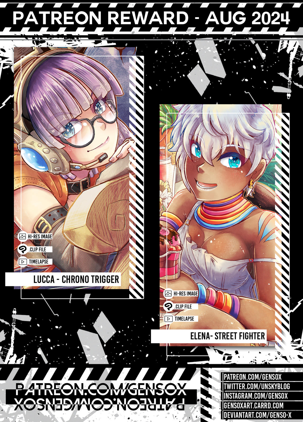 Patreon Reward - Aug 2024