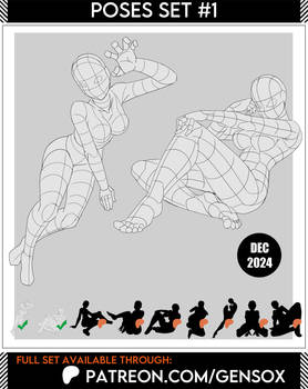 Poses Set #1 (Preview)