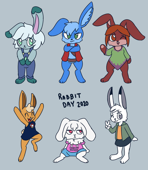 99 Days Rabbit Rabbit Day 2020 by Diddgery on DeviantArt