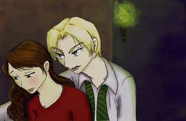 Draco and Hermione by Rain7777