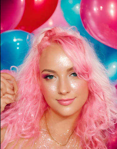 80's Stacy- pink hair