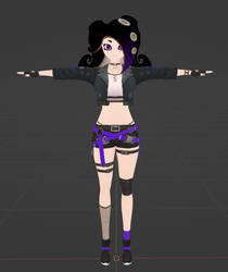 New Outfit for Lily VTuber Model