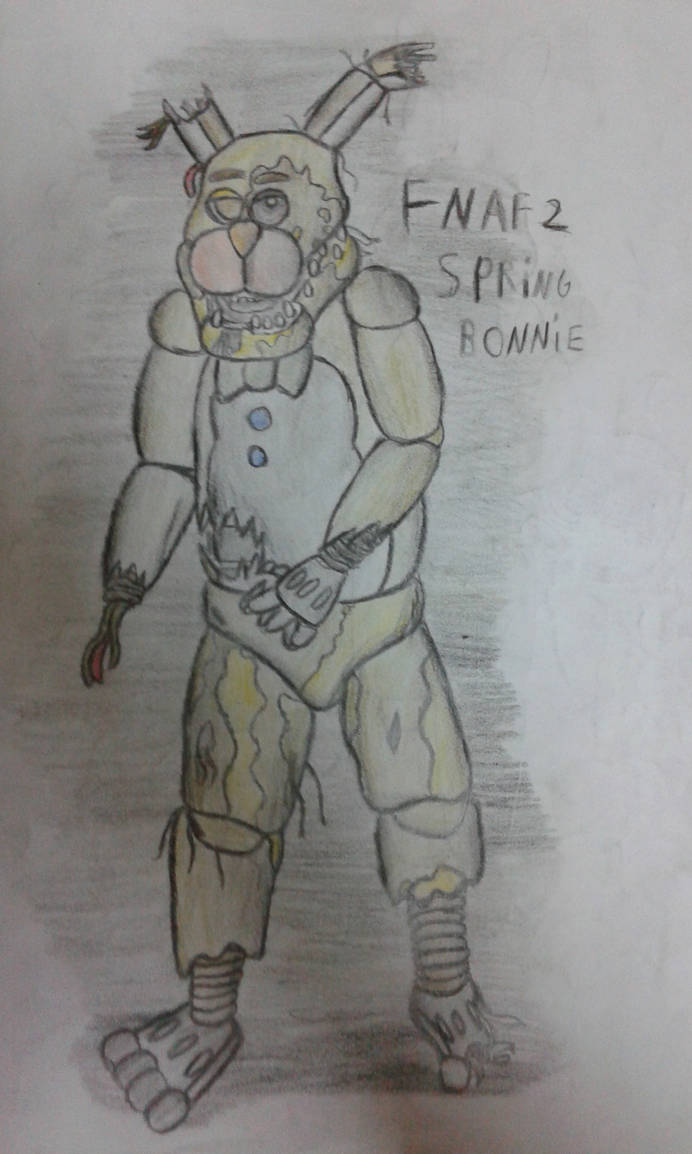 Fnaf 2 Spring Fnaf2 Springbonnie by Goren644 on DeviantArt