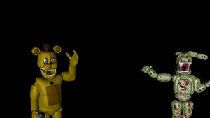 Spring Fredy And Nightmare Springtrap