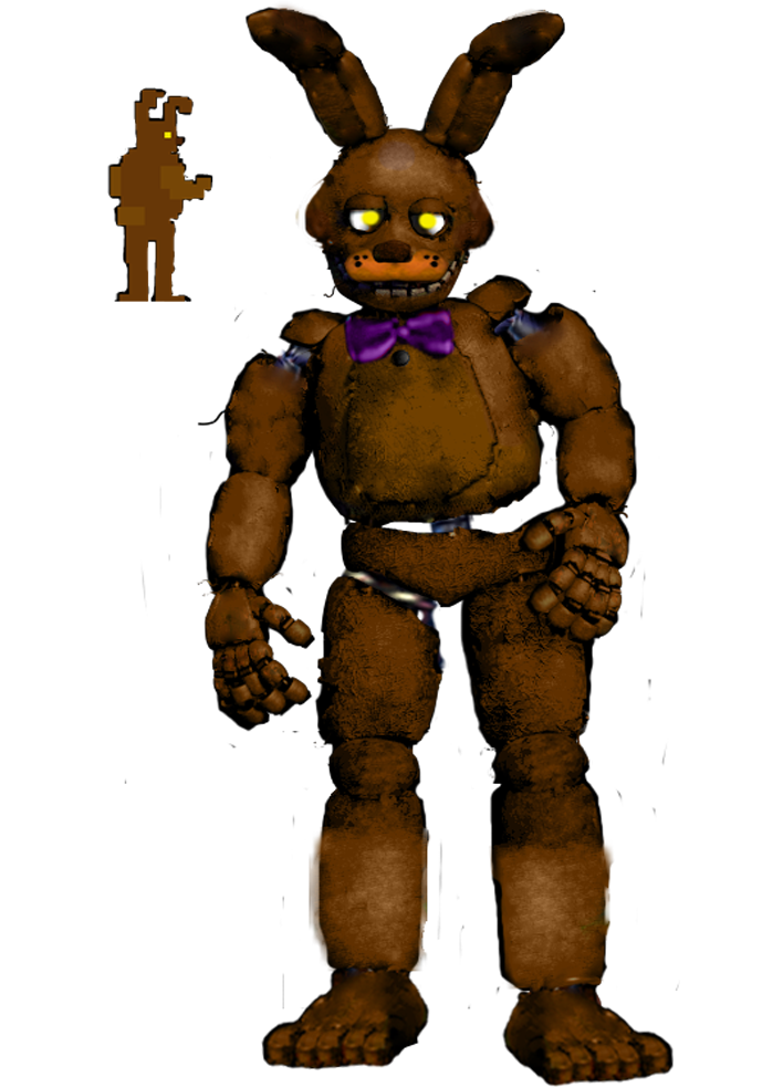 Minigame Springbonnie Fnaf 4 by Goren644 on DeviantArt