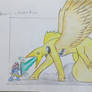 Beatrice vs chickfish dragon