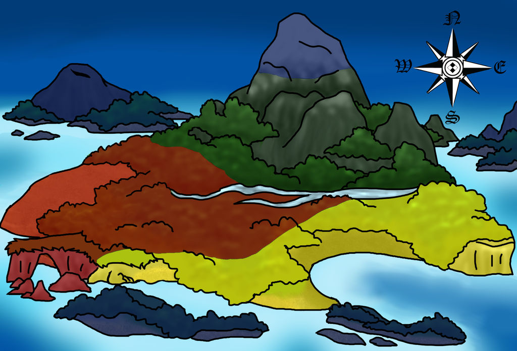 Trials map colour coded by DragonriderSC on DeviantArt