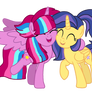 (Art trades and gift) best sisters vector