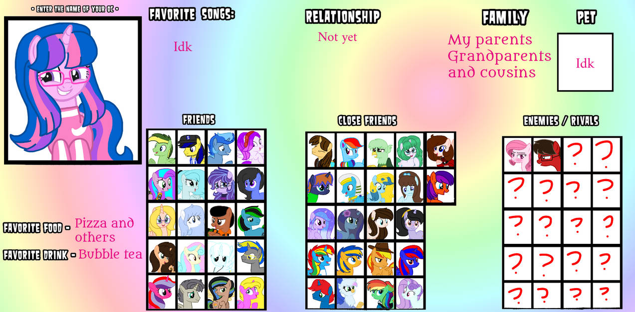 About my oc bio by Amity-Hsu on DeviantArt