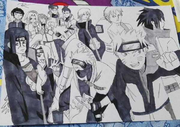Naruto Rajz Naruto Art by mochiakku on DeviantArt