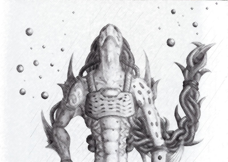 Merman Structure Merman Concept... by BrokenSaintST on DeviantArt