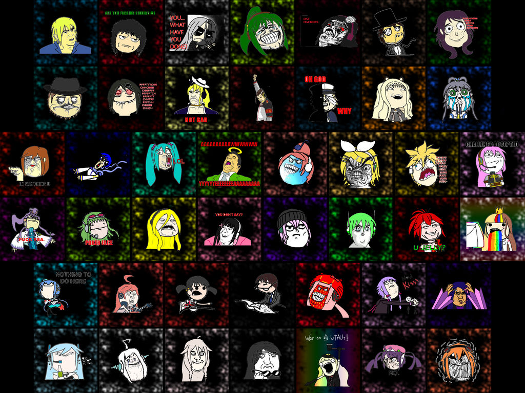 Vocaloid In Meme Faces REMIX +