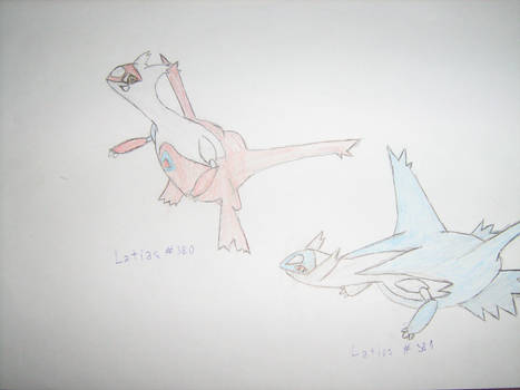 Latios and Latias