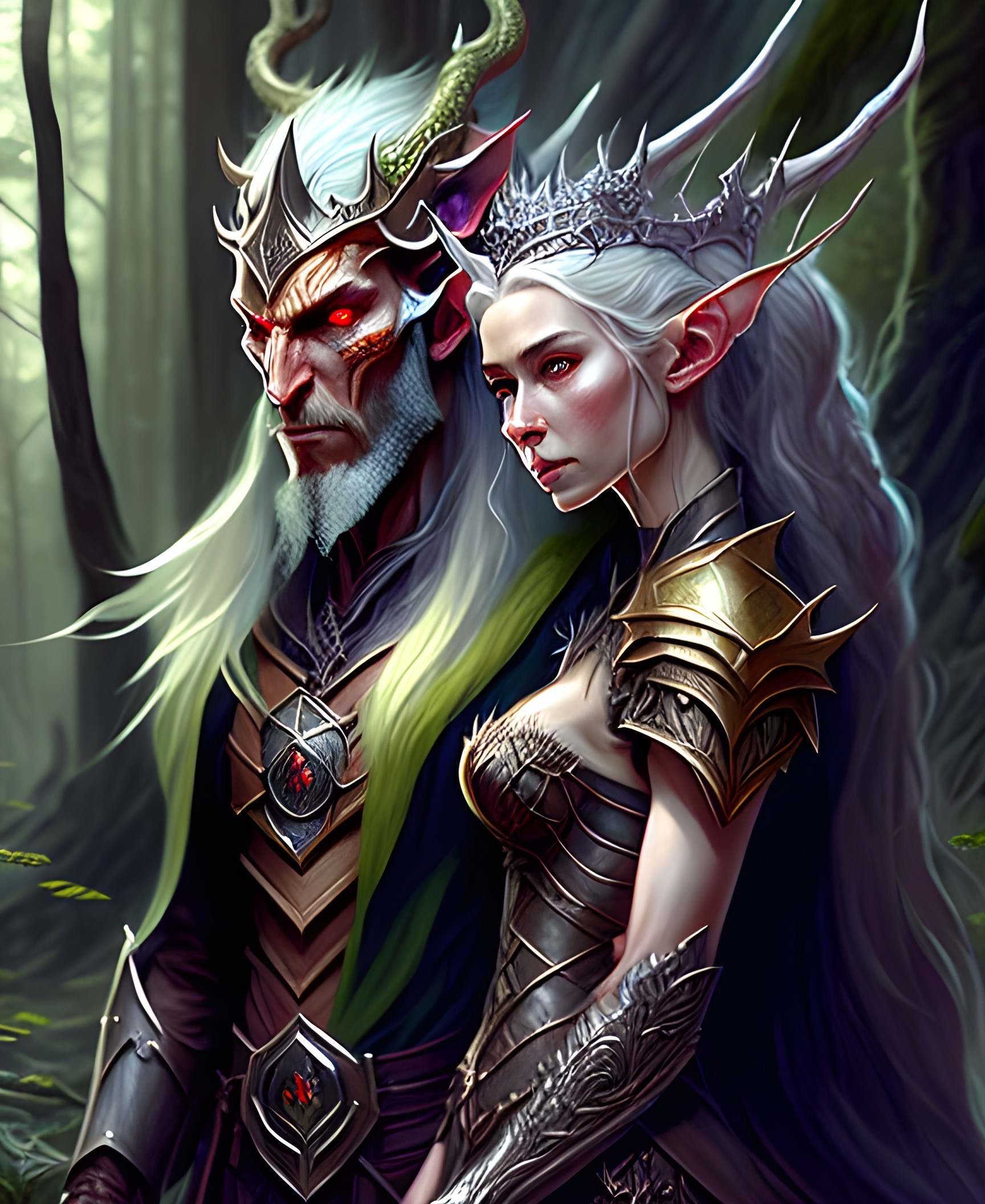 Elven Ranks Elven Royalty by iBodyOfYoWorld on DeviantArt