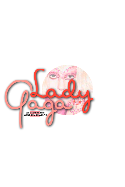 +Lady Gaga Texto PNG -