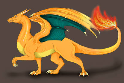 Charizard as Western Dragon