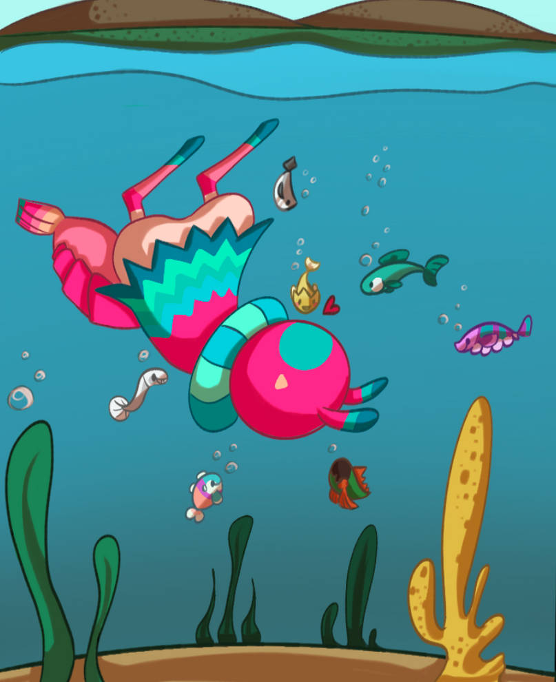 Kappr Fish Kipper tries to fish by Kaitsbeans on DeviantArt