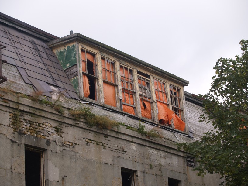 Orange Curtains