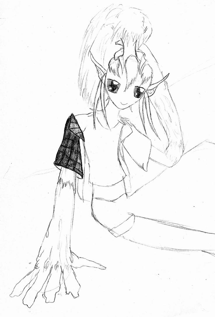 Aleks the Ent-girl by BlueDragonJedi on DeviantArt