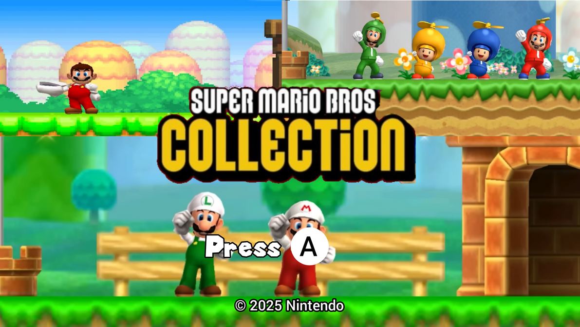 my concept for super mario bros collection by Fani2010 on DeviantArt