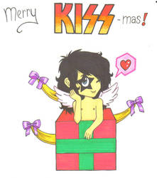 Paul Stanley KISS-mas Card