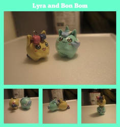 Lyra and Bon Bon Charms