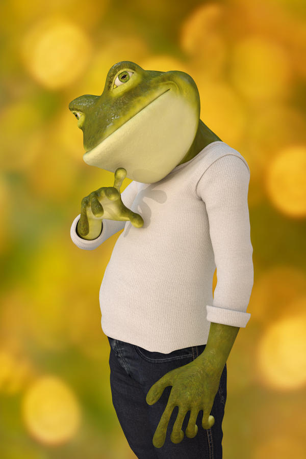 Ribbits The Frog by Liam-Liberty on DeviantArt