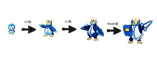 picture Mega Empoleon Sprite mega empoleon by kfweagz on deviantart