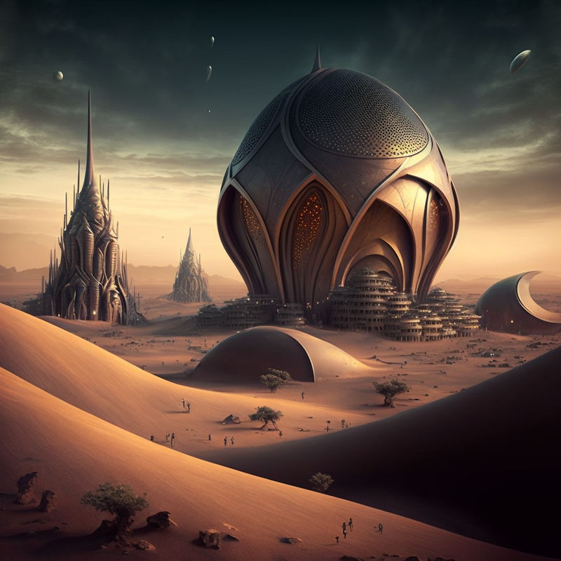 Alien City by aipunk on DeviantArt