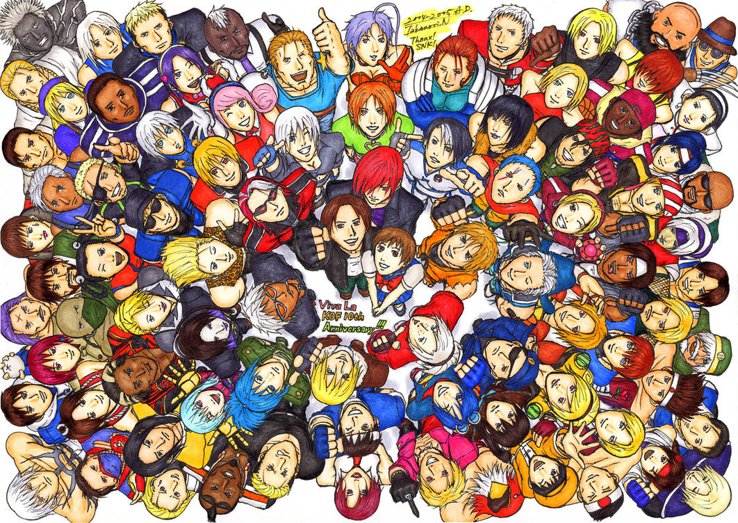 KOF Characters -KOF 10th- by HASSY-Nishikawa on DeviantArt
