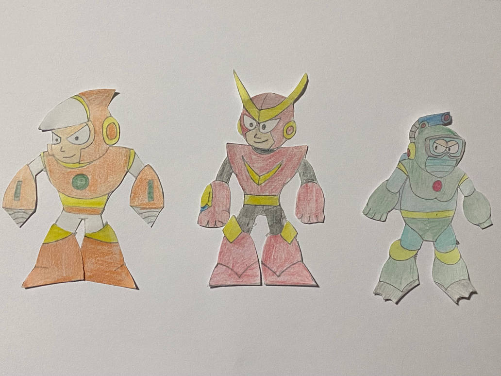 Random robot masters by protoman17 on DeviantArt