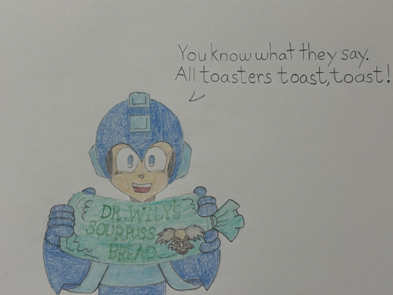 Mega toast by protoman17 on DeviantArt