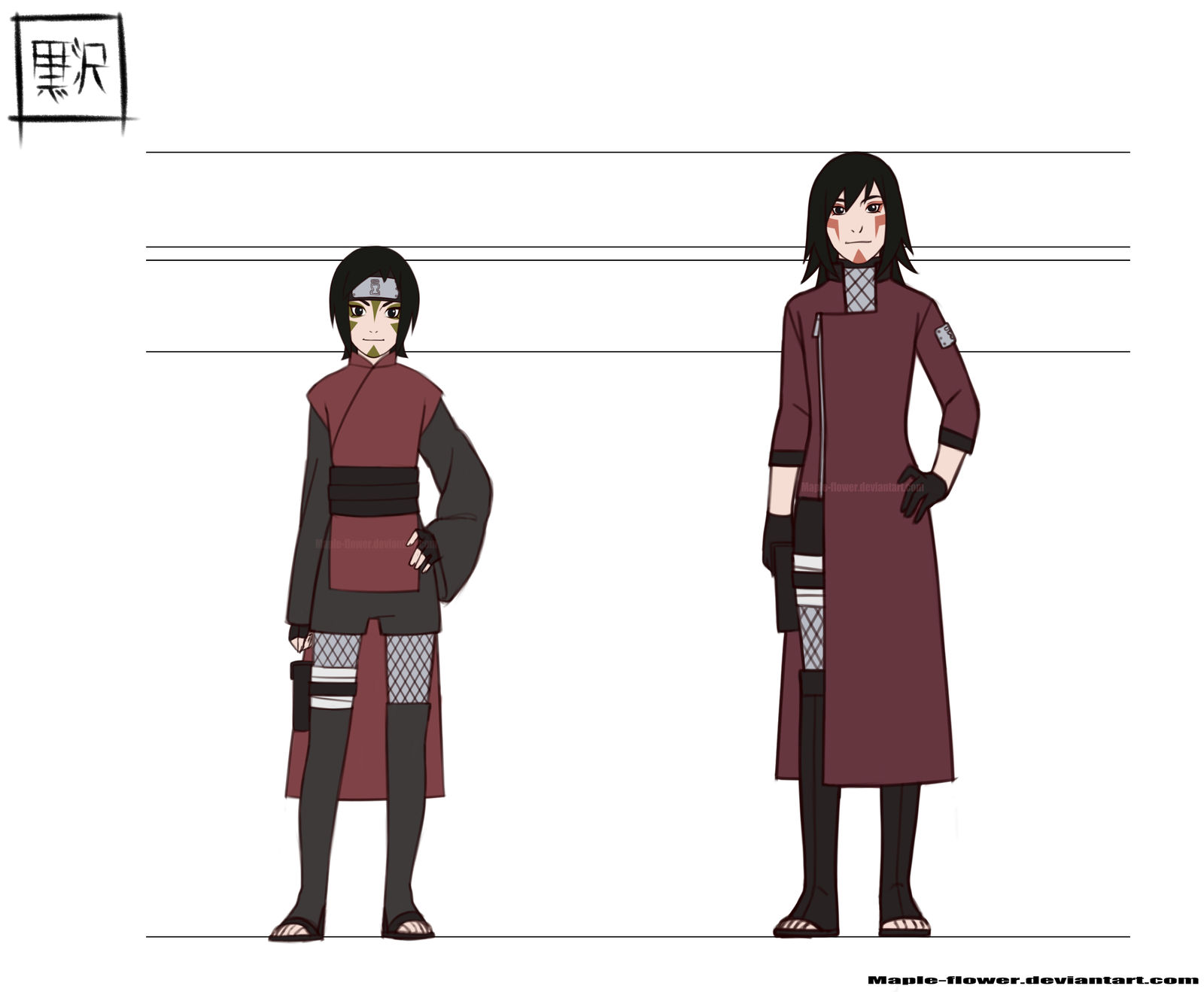 Naruto Oc Sheet Leiko 12y O 18y O By Maple Flower On Deviantart