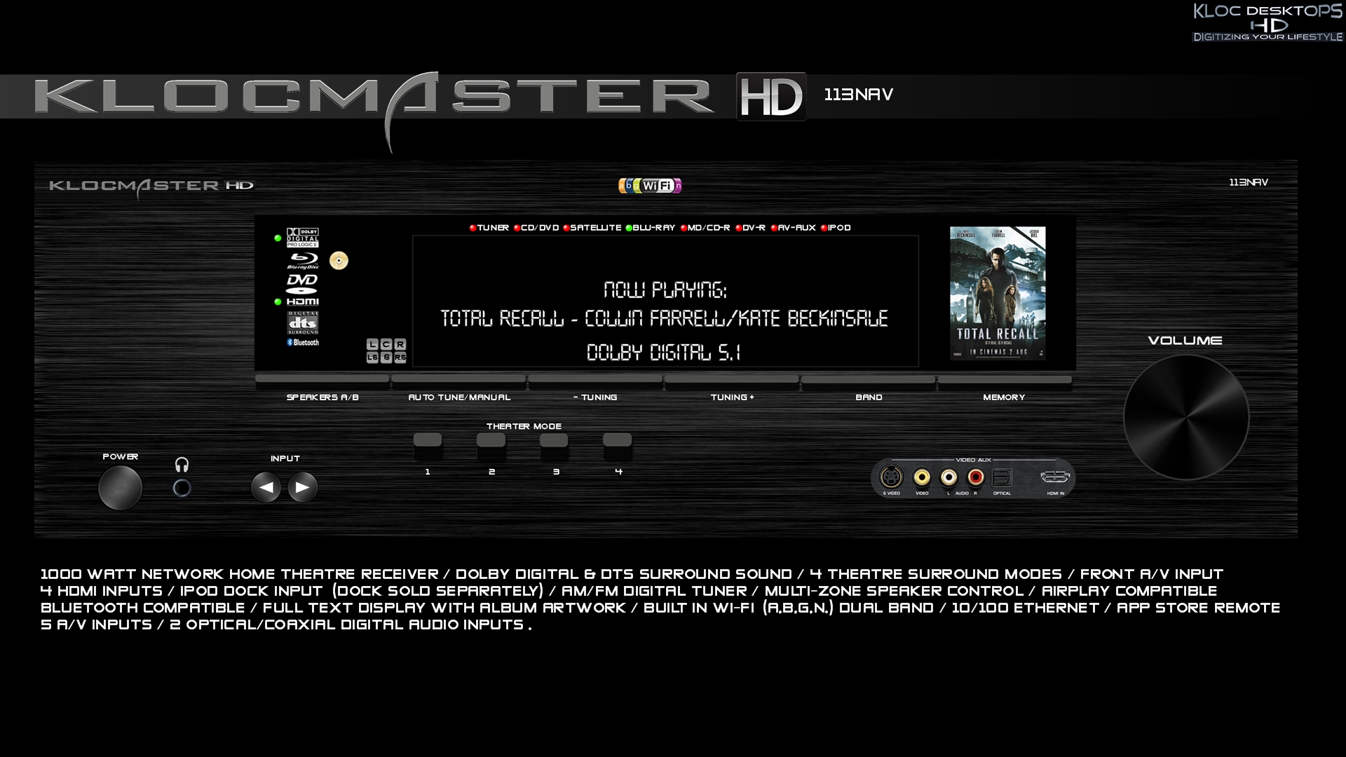 Klocmaster HD Reciever