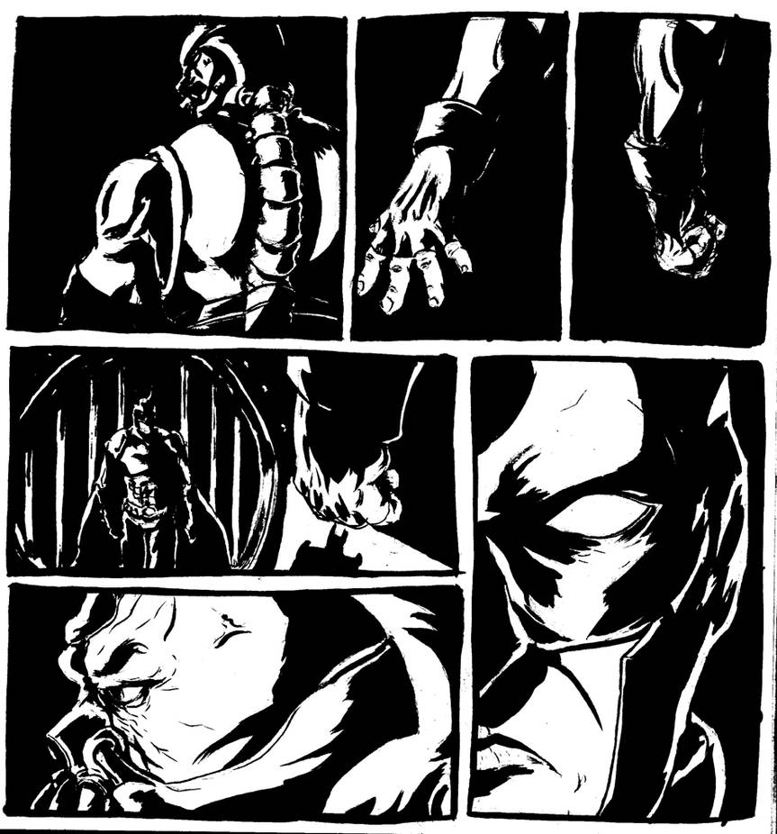 Batman Inking Experiment by inside-seans-head on DeviantArt