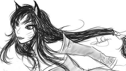 Sketching Ahri