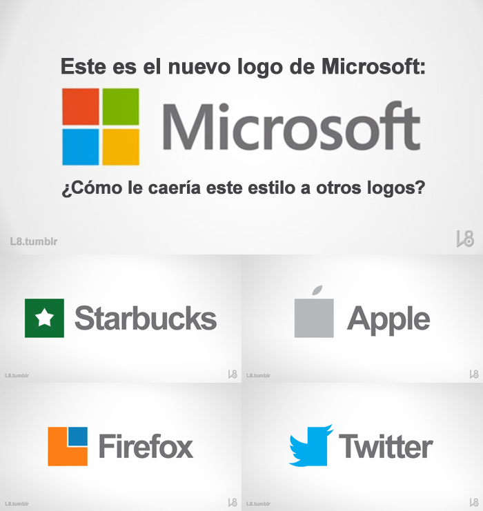 El nuevo logo de Microsoft