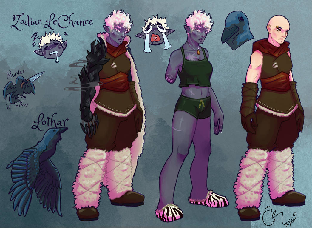 Half Elf (Drow) Character reference by CeylonRose02 on DeviantArt